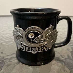Pittsburgh Steelers with Pewter Emblem 2011 Black Mug